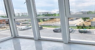 Панорамное остекление балкона Чехов цена от 11 тыс. руб. м/п.
