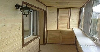 Отделка балкона под ключ Чехов, цена от 5854 руб.